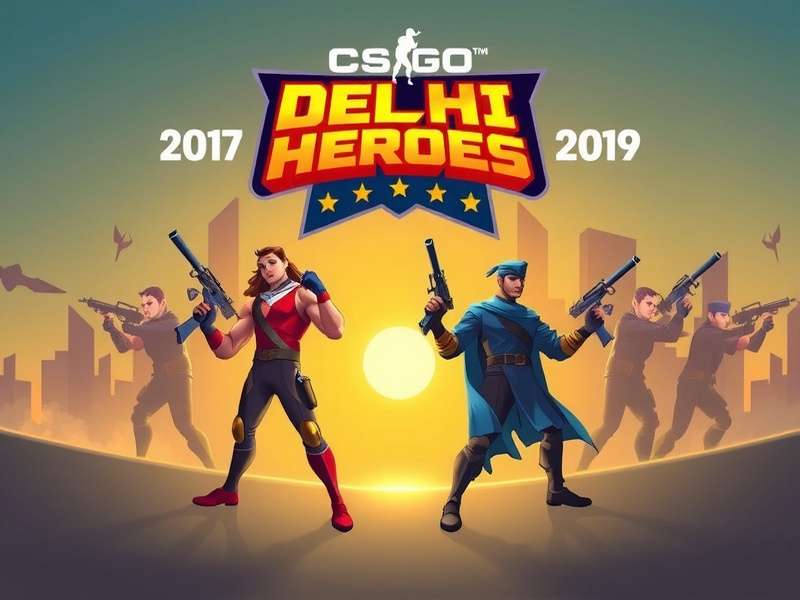 Delhi CSGO Heroes Game Banner
